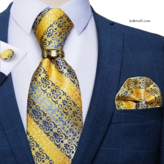 Luxury Yellow Paisley