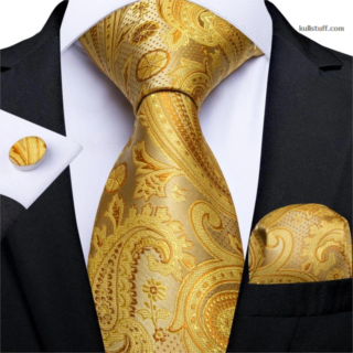 Luxury Yellow Paisley