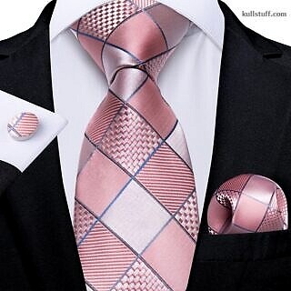 Luxury Solid Pink Striped