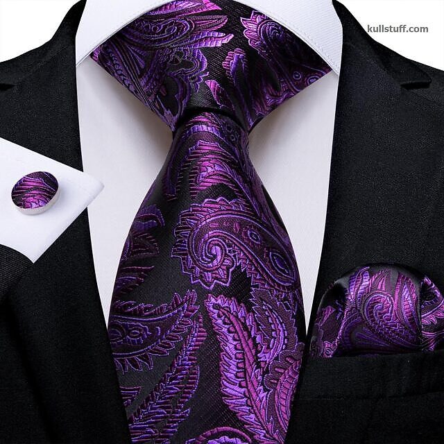 Luxury Purple Paisley