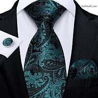 Luxury Teal Green Floral