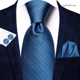 Luxury Blue Plaid-V331