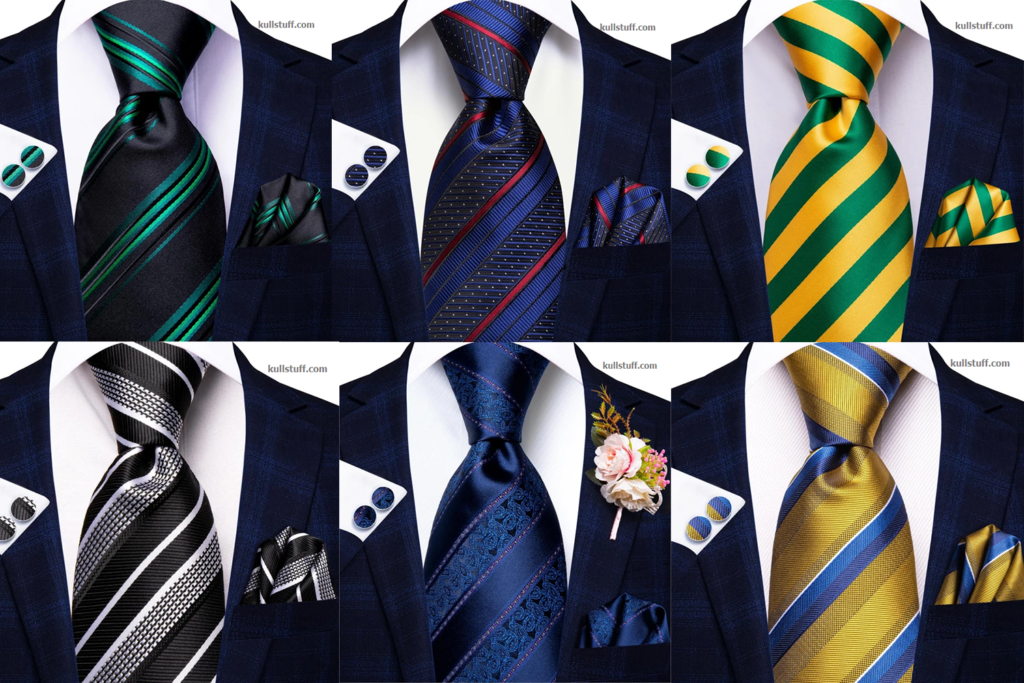 striped neck ties