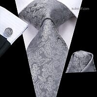 Luxury Grey Paisley-V368